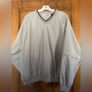 Grand Slam Men's Golf Shirt- Water Resistant With Detachable Lower Sleeves